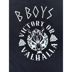 Men's Marine Corps USS Bremerton B Boys Victory or Valhalla T-Shirt Black M